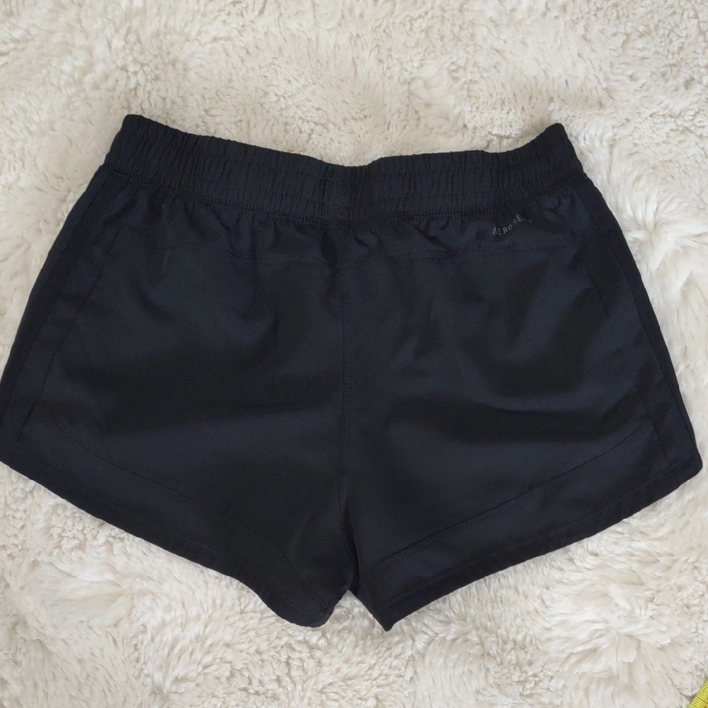 Adidas Black Athletic Shorts Lightweight Stretchy Design - Picture 11 of 17